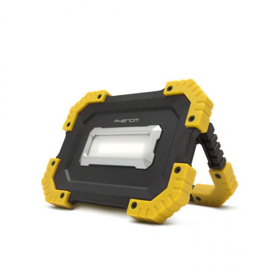 LED aku reflektor prenosný 1000lm dobijateľný 5V USB IP33 - Kliknutím na obrázok zatvorte -