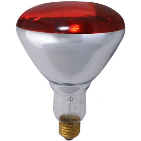 Infračervená žiarovka R125 240V 250W E27 INFRAtherm červená - Kliknutím na obrázok zatvorte -