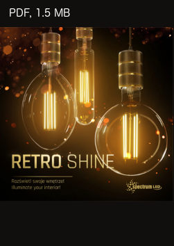 Dizajnové LED žiarovky RETRO SHINE