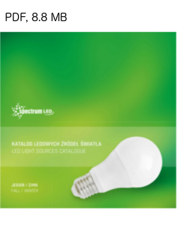 LED svetelné zdroje SPECTRUM 2016/2017